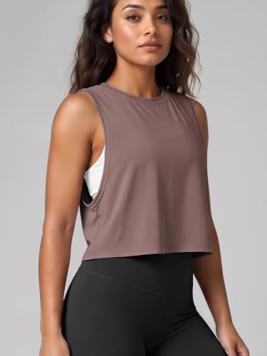 Image of ODODOS 3-Pack Loose Tank Tops for Women Sleeveless Gym Athletic Workout Tops Yoga Shirts