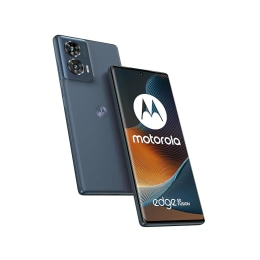 Motorola edge 50 fusion (12/512 GB, Doppia camera 50+13MP, Display 6.67" pOLED FHD+ 144Hz, IP68, Snapdragon 7s Gen 2, batteria 5000mAh, Dual SIM, Android 14), Forest Blue