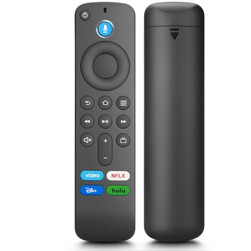 Voice Replacement Remote Control Compatible with Fire TV Stick,TV Cube and Amazon Fire Smart TVs