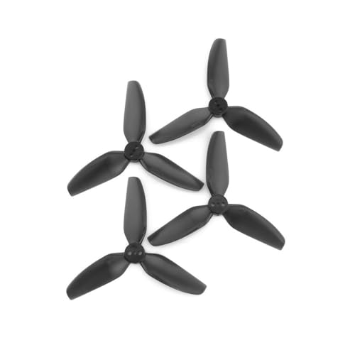 Hélice FPV T3X3X3 3 pales de 3 pouces en polycarbonate renforcé noir | 2 paires