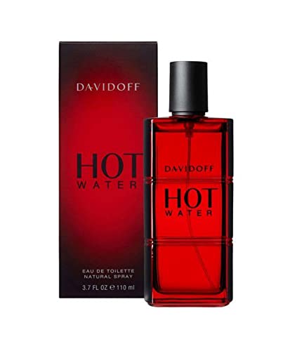 Davidoff Hot Water Eau De Toilette Spray For Men 3.7 Ounces, Oriental Spicy #TOP1