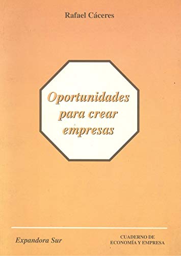 Portada de Oportunidades para crear empresas