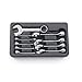GEARWRENCH 10 Pc. 12 Pt. Stubby Combination Wrench Set, SAE - 81905