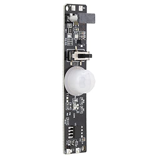 Módulo del Sensor de Movimiento Infrarrojo, Sonda Sensible y Retraso Ajustable para la Luz del Gabinete de Cocina, Muy Adecuado para Productos de Iluminación, Ampliamente