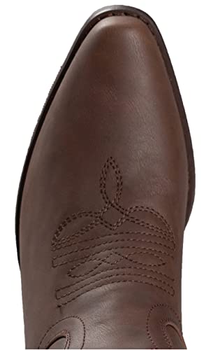Image of IUV Cowboy Boots For Women Pointy Toe Women's Western Boots Cowgirl Boots Mid Calf Boots
