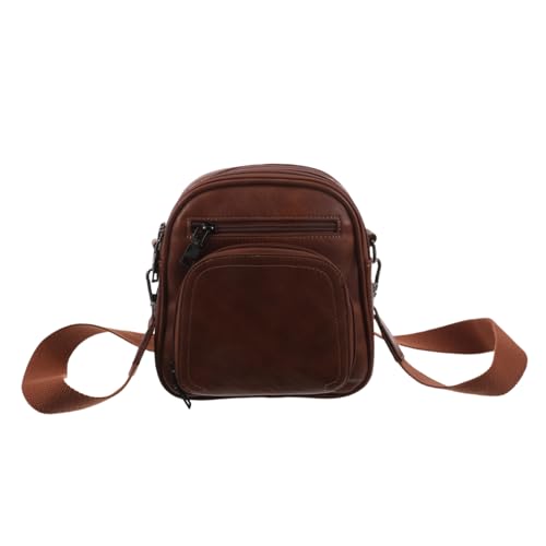 Sac à bandoulière avec fentes pour cartes et petit sac banane pour téléphone
