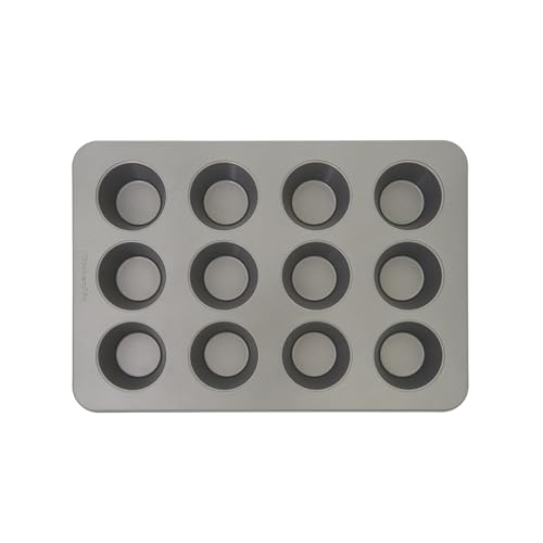 KitchenAid 12-Cup Nonstick Aluminized Steel Muffin Pan, Contour Silver - image 8