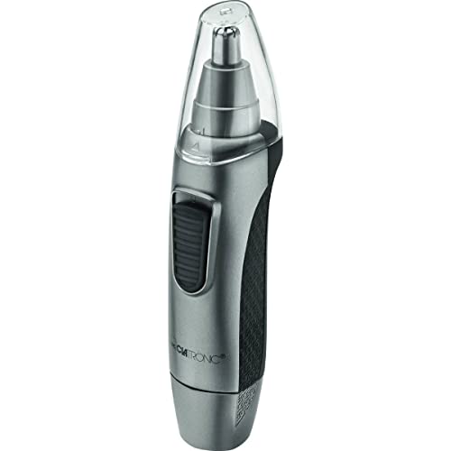 Clatronic 2en1 Tondeuse/Epilateur de Precision Profesionnelle à Barbe/Cheveux/Nez/Oreilles Noir/Anthracite 1 Unité NE 3595