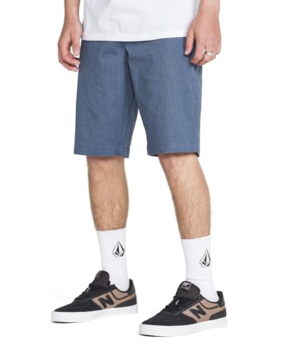 Image of Volcom Men's Vmonty Chino Shorts - 22 inch Outseam, Relaxed Fit, Durable Cotton Fabric