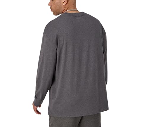 Champion Men's Classic Jersey Long Sleeve T-Shirt, Navy, XX-Large4