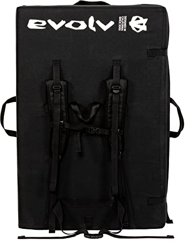 Evolv Cap Pad Crash Pad - Black #TOP2