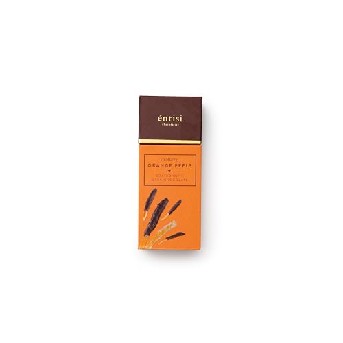 Entisi Chocolate Coated Candied Orange Peels - (125g)