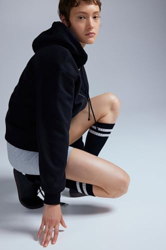 Image of Women's Full Sleeve Zip-Through Hoodie | Jacket for Women | Breathable, Solid Color Hooded Jacket with Front Zipper Closure