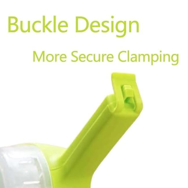 1PCS Bag Clips with Pour Spout Snack Clips That Pour Food Storage Sealing Clips with Pouring Spouts Reusable Plastic Cap Sealer Clips Bag Clips Seal and Pour Bag Clip for Food Storage Organizer