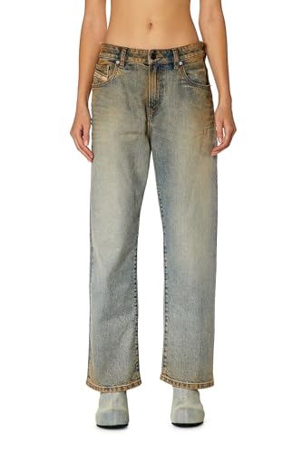 Diesel 1999 D-Reggy L.32 Pantalon, Marron, 28W Femme