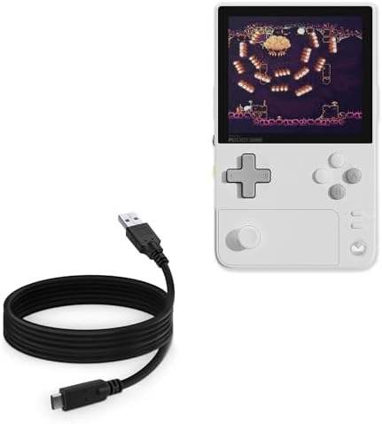 BoxWave Cable Compatible with Ayaneo Pocket DMG - DirectCharge Cable - 6ft - Black image 2