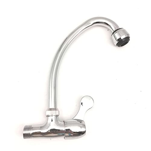 Grifo de pared cocina de agua fría monomando para fregadero