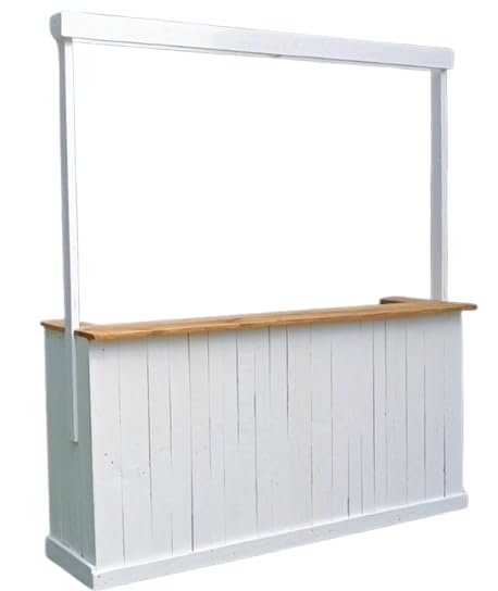 Barras de Bar, Barra de Bar con palets,Mesa para Eventos, Catering, Mostrador Portatil, Jardin, Piscina, Exterior, Patio