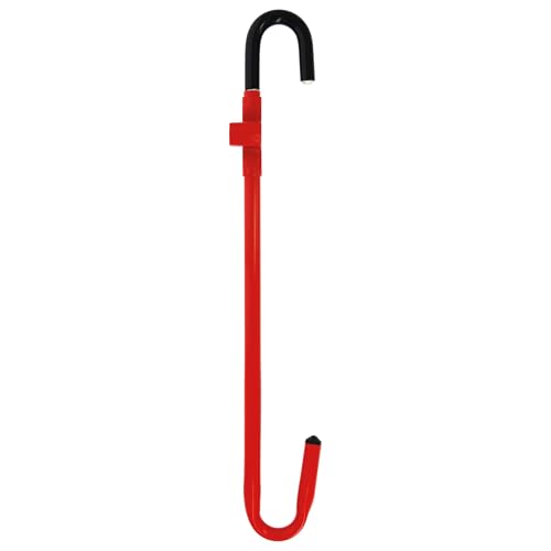 Barra Antirrobo para Volante y Pedal de Coche con Llave Bloqueo de Seguridad Extensible de Acero Reforzado Protección Antirrobo para Automóviles, SUV y Furgonetas Medida 51cm a 72,5cm Extendido