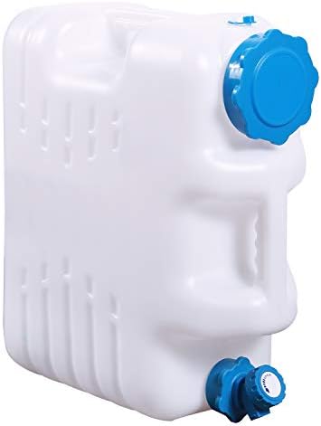 CAMPMAX Water Container with Spigot, 5 Gallon Portable Water Storage for Camping (18.5L)