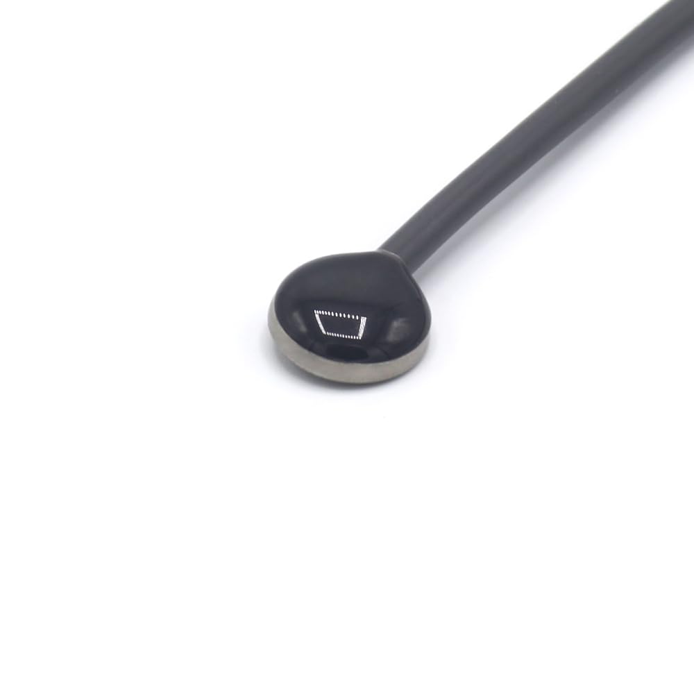 skmeditec Compatible con la sonda de temperatura reutilizable Comen, cable sensor de piel para adultos de 9,8 pies con conector de 2 pines, cable de repuesto
