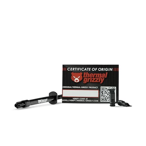 Thermal Grizzly - Pasta térmica Kryonaut Extreme para refrigeradores | Pasta para dissipador de calo