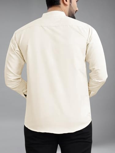 Yugnik Slim Fit Full Sleeve Cotton Blend Shirt for Men (FLSRTCH33) - Image 4