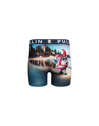 Calzoncillos boxeador PULLIN ropa interior hombre multicolor bóxer microfibra L 3