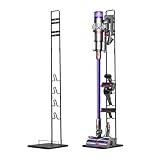 Picture of Foho Vacuum Stand for Dyson V11 V10 V8 V7 V6,Stable Metal Storage Bracket Stand Holder for Dyson Handheld DC30 DC31 DC34 DC35 DC58 DC59 DC62 Cordless Vacuum Cleaners & Accessories & Attachments