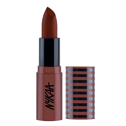 Nykaa So Creme! Creamy Matte Lipstick, Brownie Points, 4.2g