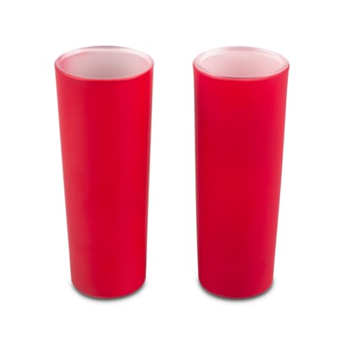 Image of Bar Box Shot Glasses (Set of 2) (Red)