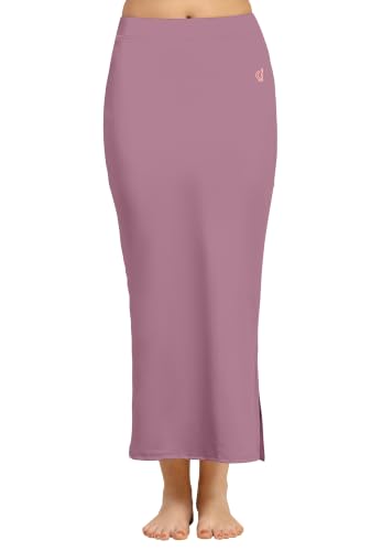 Image of TRENDMALLS Women's Polyester Spandex Stretchable Straight Saree Shapewear Petticoat for Women, Cotton Blended, Skirts for Women, Saree Shaper