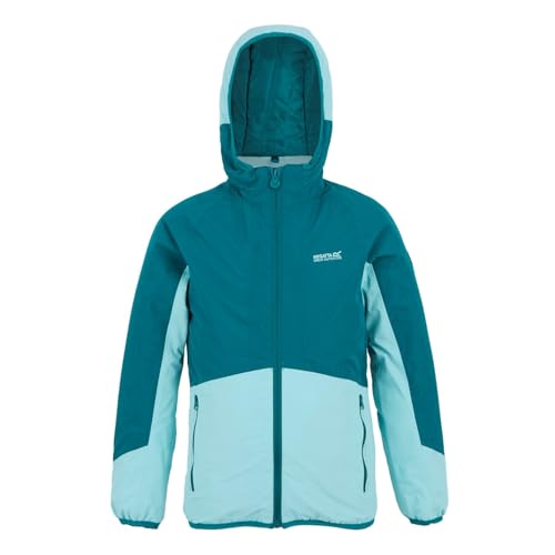 Childrens/Kids Volcanics VII Reflective Waterproof Jacket (7-8 Years) (Gulfstream/Sea Haze)