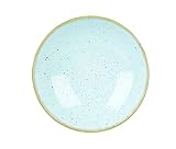  Churchill Stonecast -Coupe Bowl Schüssel- Durchmesser: Ø18,2cm, Farbe wählbar (Duck Egg Blue)