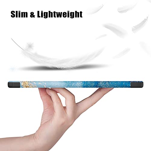 Funda para Xiaomi Pad 6 de 11 pulgadas inteligente con diseño de ondas 2