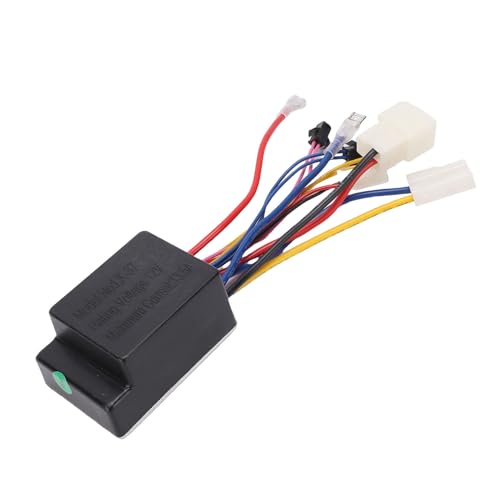 SPYMINNPOO Controlador de Motor Cepillado, Controlador Cepillado de Velocidad de Scooter de Disipación de Calor de 12 V para Bicicleta Eléctrica