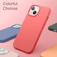 JETech Silikon Hülle für iPhone 13, Rosa Pomelo – Ansicht 6