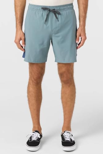 O'NEILL Men's Perform Light Tech Panel 17" Hybrid Shorts with Elastic Waist and Mesh Liner2