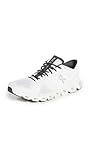 On Men's Cloud X Sneakers, White/Black, 7 Medium US
