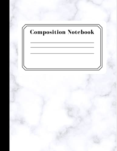  Marmol Composition Notebook