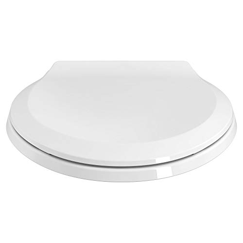 American Standard 5503A00B.020 Slow Elongated Closed Front Toilet Seat, White #TOP7