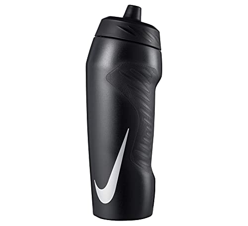 Nike Hyperfuel Water Bottle 24 OZ (Black/White/Iridescent) - Pack of 1