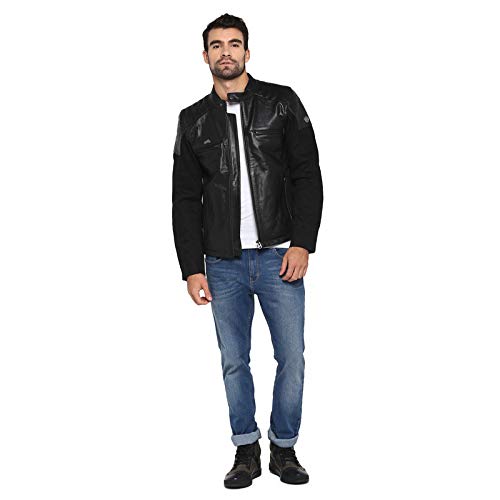 Image of Royal Enfield Men's Phoenix Jacket, Black, S