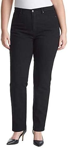 Gloria Vanderbilt Women's Amanda Classic Tapered Jeans - Black