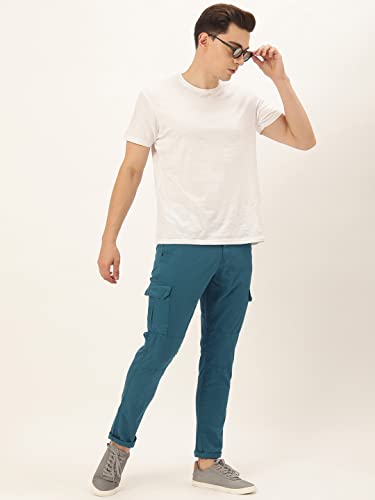 Image of Diverse Men Overdyed Cotton Cargo