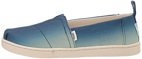 TOMS Mocassim infantil unissex Alpargata, Índigo, 4 Little Kid