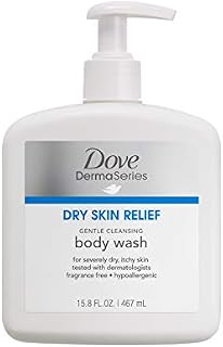 Dove Fragrance-Free Body Wash, for Dry Skin, 15.8 oz