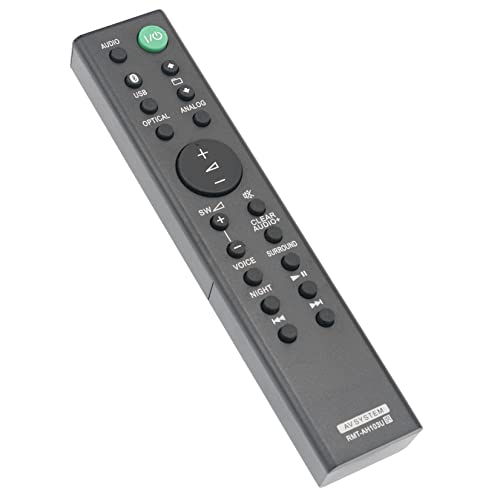 RMT-AH103U VINABTY Replace Infrared Remote Control Fit for Sony HT-CT80 SA-CT80 SS-WCT80 Sound Bar