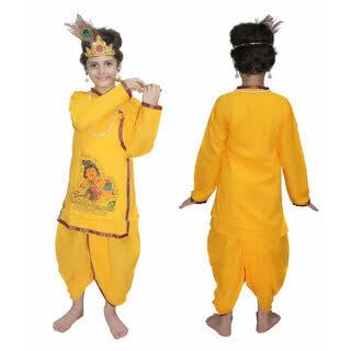 Shri krishna costume for kids | Kidsk rishna dress for Janmashtami, Kanha, krishnaleela costume for baby, boys, girls