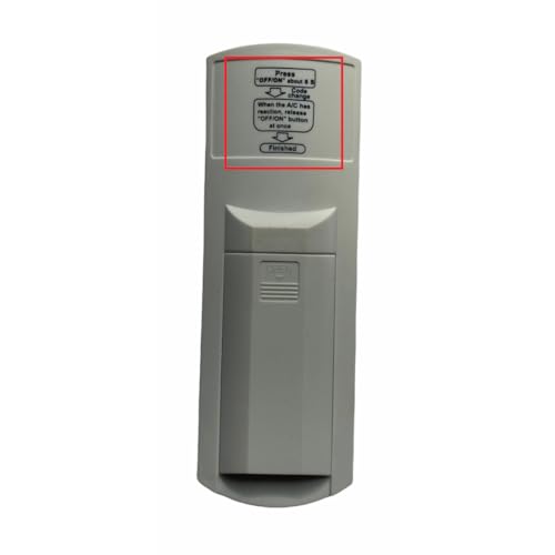 Image of Upix AC Remote No. 29B (No Backlight), Compatible /Replacement for Panasonic Inverter AC Remote Control (Exactly Same Remote Will Only Work)